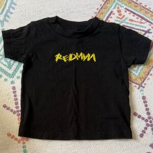 REDMAN Black Toddler Tee
